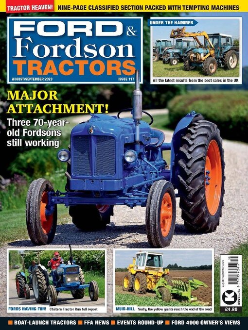 Title details for Ford and Fordson Tractors by Kelsey Publishing Ltd - Available